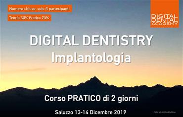DIGITAL DENTISTRY Implantologia  Corso PRATICO di 2 giorni